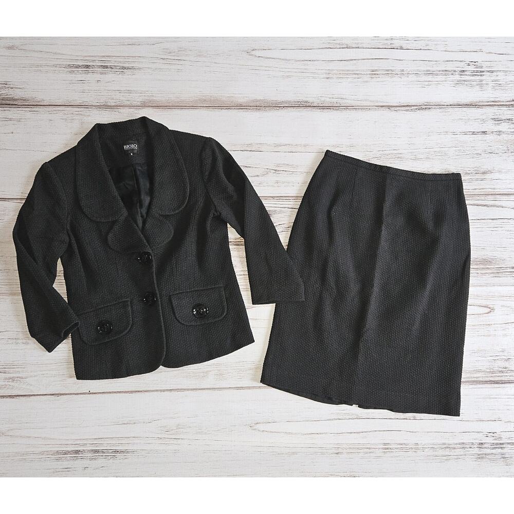 Bigio Collection 2 piece Suit, Blazer and Skirt sz 2